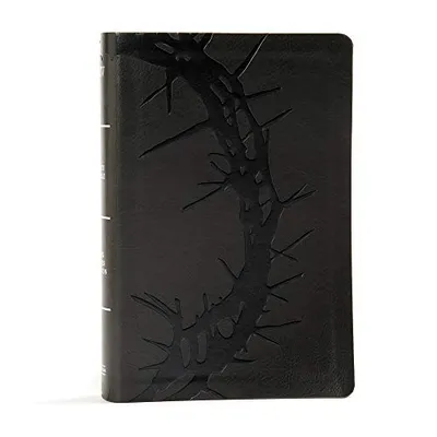 Book Cover: KJV Large Print Personal Size Reference Bible, Charcoal LeatherTouch, KJV Holy Bible, Red Letter, Pure Cambridge Text, Presentation Page, Cross-References, Full-Color Maps, Easy-to-Read Bible MCM Type