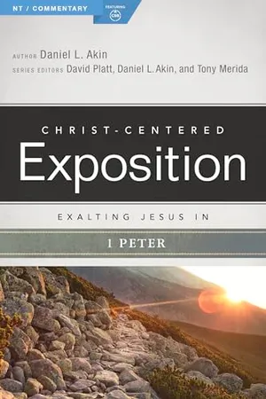 Book Cover: Exalting Jesus in 1 Peter (Christ-Centered Exposition Commentary)