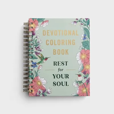 Book Cover: Rest For Your Soul: Devotional Coloring Book