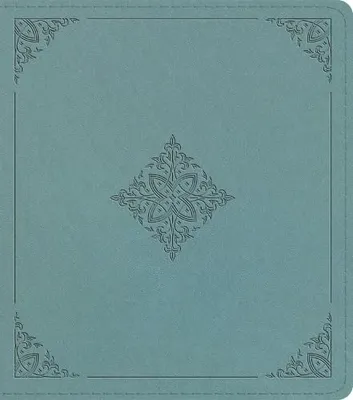 Book Cover: ESV Journaling Study Bible (TruTone over Board, Paris Sky, Fleur-de-lis Design)