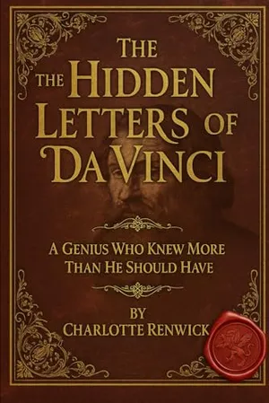 THE HIDDEN LETTERS OF DA VINCI Book Cover: THE HIDDEN LETTERS OF DA VINCI