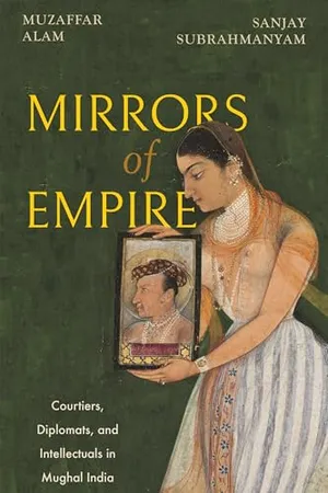 Book Cover: Mirrors of Empire: Courtiers, Diplomats, and Intellectuals in Mughal India