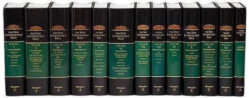 Book Cover: New Interpreter's Bible (12 Volume Set + Index)