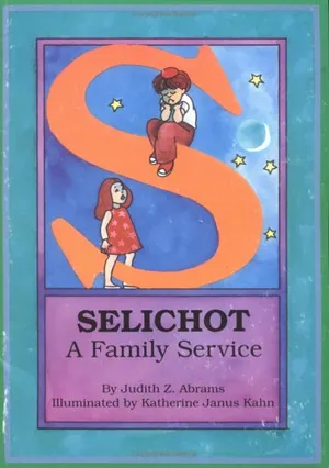 Book Cover: Selichot--A Family Service