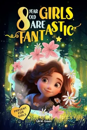 Book Cover: 8 Year Old Girls Are Fantastic: A Collection of Wonderful Stories for Girls Sparking Self-Love, Confidence, Mindfulness, and Big Dreams (Inspirational Books for Kids)