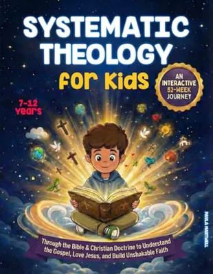 Book Cover: Systematic Theology for Kids: An Interactive 52-Week Journey Through the Bible & Christian Doctrine to Understand the Gospel, Love Jesus, and Build Unshakable Faith