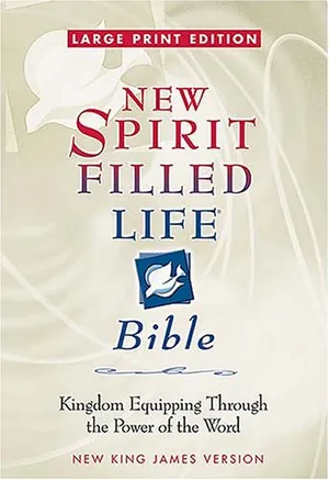 Book Cover: Large Print New Spirit Filled Life Bible