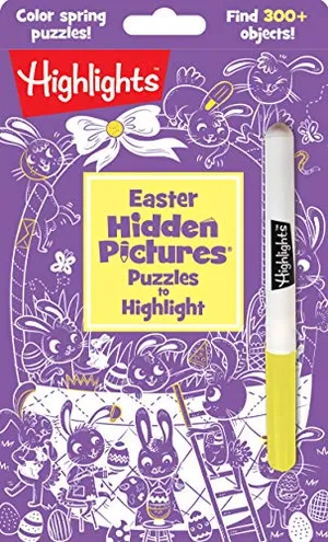 Book Cover: Easter Hidden Pictures Puzzles to Highlight: Easter Hidden Pictures Puzzles to Highlight (Highlights Hidden Pictures Puzzles to Highlight Activity Books) Find Over 300 Hidden Objects