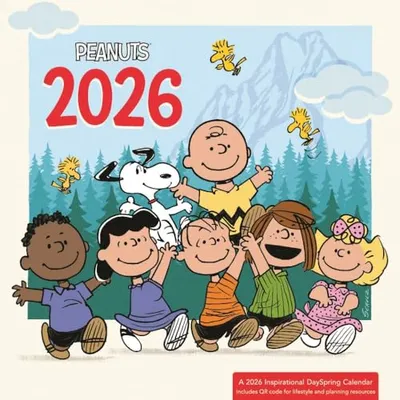 Book Cover: Peanuts 2026 Inspirational Mini Wall Calendar