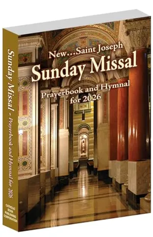 Book Cover: St. Joseph Sunday Missal Prayerbook and Hymnal for 2026 [Paperback] Catholic Book Publishing Corp