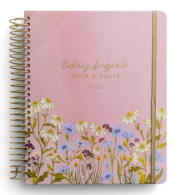 Book Cover: Today Begins With a Smile: 2024 - 2025 Studio 71 Planner - 18 Month Devotional Planner (July 2024 - December 2025)