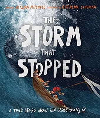 Book Cover: The Storm That Stopped Storybook: A true story about who Jesus really is (Illustrated Christian Bible story of Jesus calming the storm in Mark 4 ... wonderful gift.) (Tales That Tell the Truth)