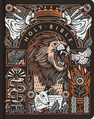 Book Cover: ESV Single Column Journaling Bible, Artist Series (Hardcover, Joshua Noom, The Lion and the Lamb)