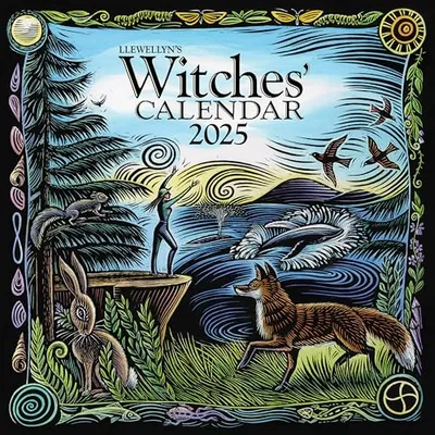 Book Cover: Llewellyn's 2025 Witches' Calendar (Llewellyn's 2025 Calendars, Almanacs & Datebooks, 15)