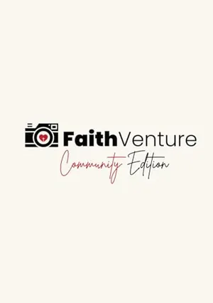 Book Cover: FaithVenture Community Edition: 40 Biblical Fellowship Ideas for Stronger Believer Bonds - Ideal for Small Group Gatherings, Church Ministries, and Personal Spiritual Growth