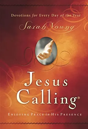 Book Cover: Jesus Calling, Padded Hardcover, with Scripture references: Enjoying Peace in His Presence (A 365-Day Devotional)