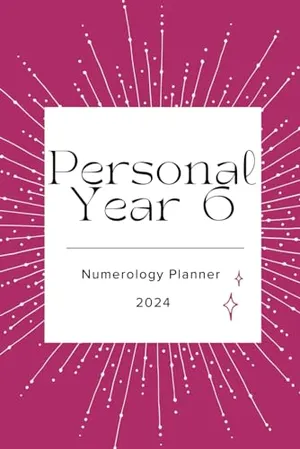 Book Cover: Numerology Planner 2024: Year 6