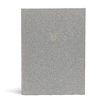 Book Cover: CSB She Reads Truth Bible, Gray Linen Cloth Over Board, Black Letter, Full-Color Design, Wide Margins, Notetaking Space, Devotionals, Reading Plans, Easy-To-Read Bible Serif Type