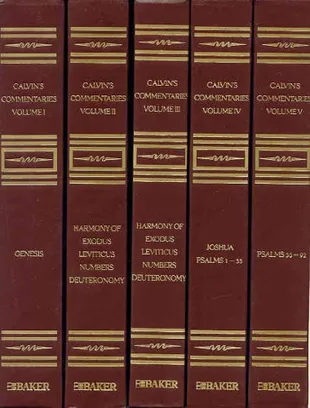 Book Cover: Calvins Commentaries (22 Volume Set)