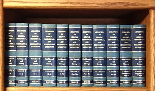 Book Cover: Cyclopedia of Biblical, Theological, and Ecclesiastical Literature : 12 Volumes