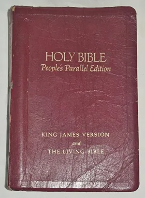 Book Cover: Holy Bible: People's Parallel Edition, King James Version and the Living Bible