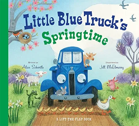 Book Cover: Little Blue Truck's Springtime: An Easter And Springtime Book For Kids