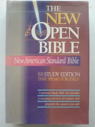 Book Cover: Holy Bible: The New Open Bible, Study Edition, New American Standard Bible