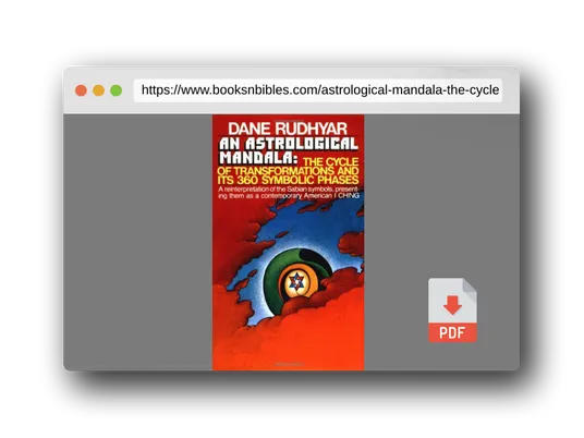 PDF Preview of the book An Astrological Mandala: The Cycle of Transformations and Its 360 Symbolic Phases