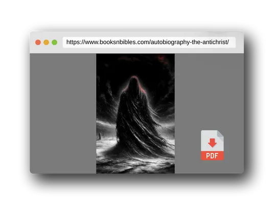 PDF Preview of the book Autobiography Of The Antichrist