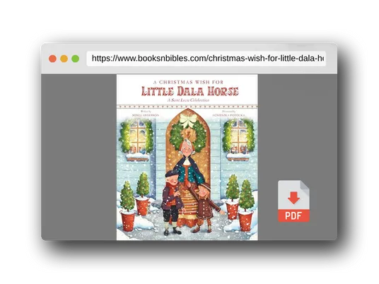 PDF Preview of the book A Christmas Wish for Little Dala Horse: A Saint Lucia Celebration