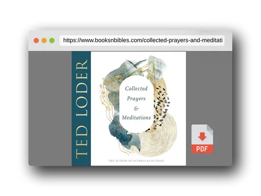 PDF Preview of the book Collected Prayers and Meditations