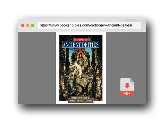 PDF Preview of the book Dictionary of Ancient Deities