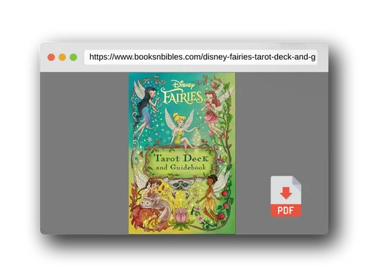PDF Preview of the book Disney Fairies Tarot Deck and Guidebook