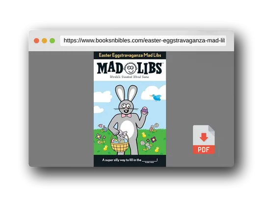 PDF Preview of the book Easter Eggstravaganza Mad Libs: World's Greatest Word Game