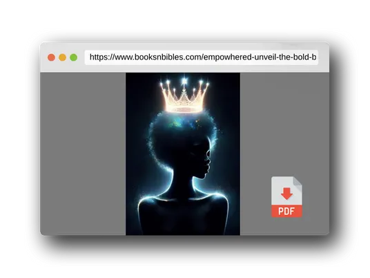 PDF Preview of the book EmpowHERed: Unveil the Bold Brilliance Within Guided Journal for Self Discovery