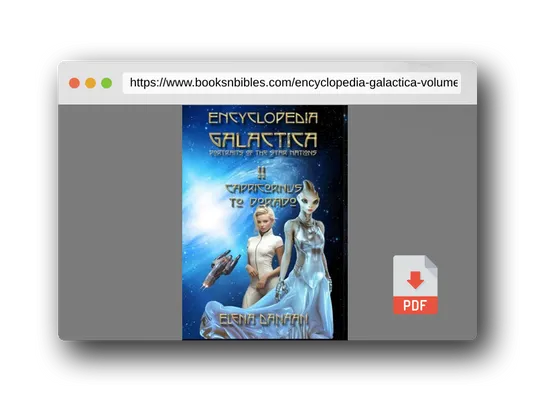 PDF Preview of the book ENCYCLOPEDIA GALACTICA Volume II: Capricornus to Dorado