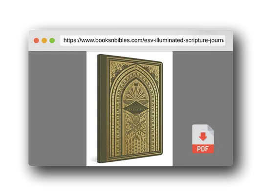 PDF Preview of the book ESV Illuminated Scripture Journal: Revelation