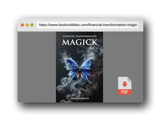 PDF Preview of the book Financial Transformation Magick (The Gallery of Magick)