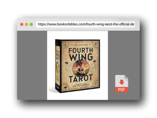 PDF Preview of the book Fourth Wing Tarot: The Official Deck and Guidebook from the World of the Empyrean Series