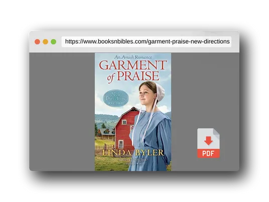 PDF Preview of the book Garment of Praise: New Directions Book Three