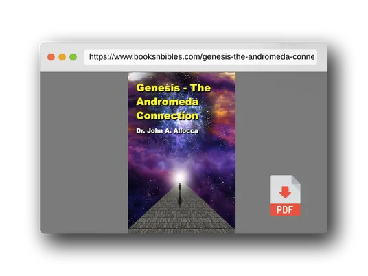 PDF Preview of the book Genesis - The Andromeda Connection