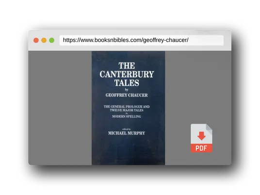 PDF Preview of the book Geoffrey Chaucer