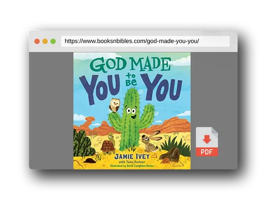 PDF Preview of the book God Made You to Be You