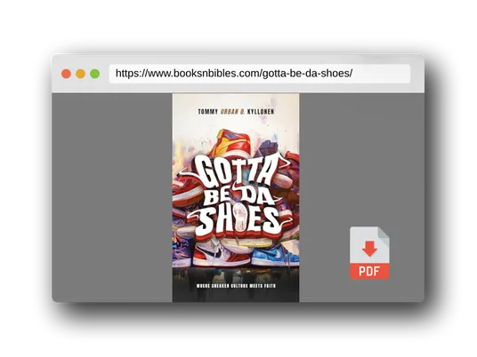 PDF Preview of the book Gotta Be Da Shoes