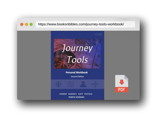 PDF Preview of the book Journey Tools Workbook