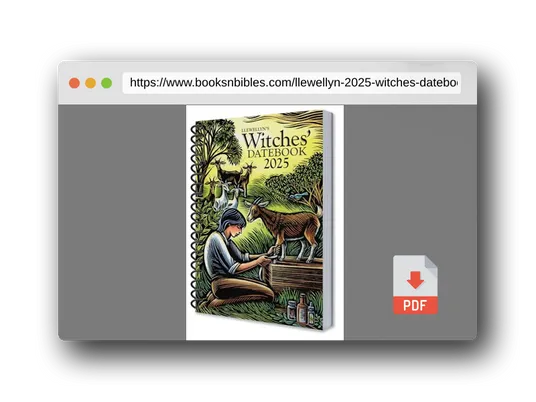 PDF Preview of the book Llewellyn's 2025 Witches' Datebook (Llewellyn's 2025 Calendars, Almanacs & Datebooks, 17)