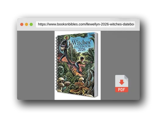 PDF Preview of the book Llewellyn's 2026 Witches' Datebook (Llewellyn's 2026 Calendars, Almanacs & Datebooks, 16)