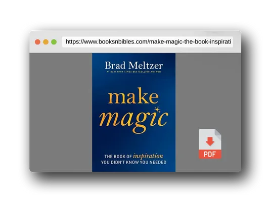 PDF Preview of the book Make Magic: The Book of Inspiration You Didn't Know You Needed
