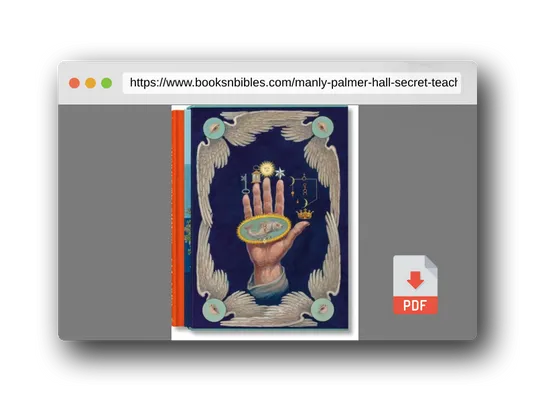 PDF Preview of the book Manly Palmer Hall. Secret Teachings of All Ages