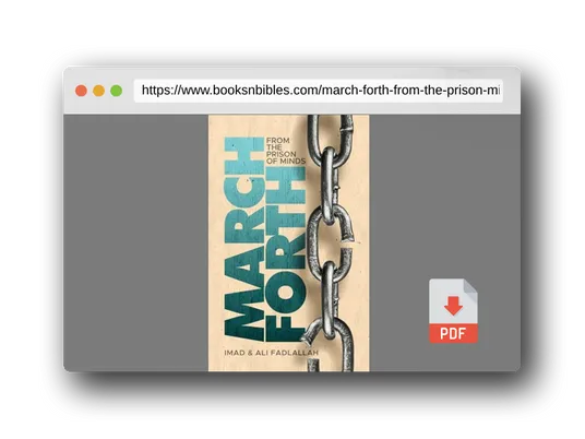 PDF Preview of the book March Forth: From The Prison of Minds